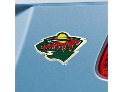 Minnesota Wild Emblem; Green (Universal; Some Adaptation May Be Required)
