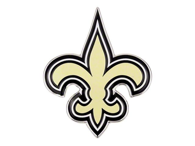 New Orleans Saints Embossed Emblem; Golf (Universal; Some Adaptation May Be Required)