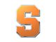 Syracuse University Embossed Emblem; Orange (Universal; Some Adaptation May Be Required)