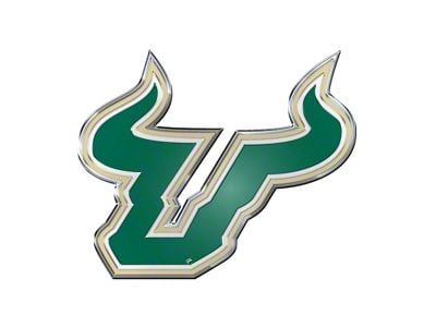 University of South Florida Embossed Emblem; Green (Universal; Some Adaptation May Be Required)