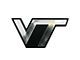Virginia Tech Molded Emblem; Chrome (Universal; Some Adaptation May Be Required)