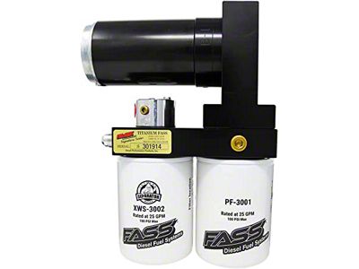 FASS Titanium Signature Series Diesel Fuel System; 250F; 220GPH (11-16 6.7L Powerstroke F-250 Super Duty)