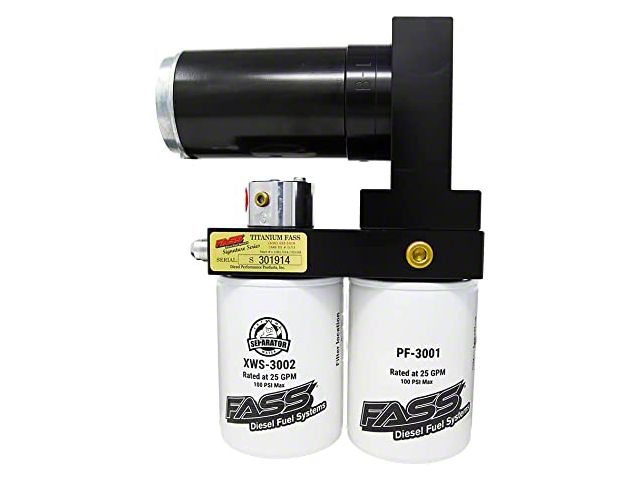 FASS Titanium Signature Series Diesel Fuel System; 290F; 240GPH (11-16 6.7L Powerstroke F-350 Super Duty)