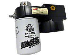 FASS Drop-In Series Diesel Fuel System (17-19 6.6L Duramax Sierra 2500 HD Crew Cab; 20-25 6.6L Duramax Sierra 2500 HD Crew Cab w/ 8-Foot Long Box)