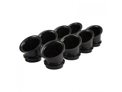 FAST LSXHR 103mm Intake Manifold Interchangeable Velocity Tall Stacks; Set of Eight (07-13 6.0L, 6.2L Sierra 1500)