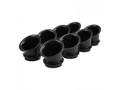 FAST LSXHR 103mm Intake Manifold Interchangeable Velocity Tall Stacks; Set of Eight (07-13 6.0L, 6.2L Silverado 1500)