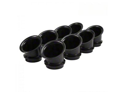 FAST LSXHR 103mm Intake Manifold Interchangeable Velocity Tall Stacks; Set of Eight (08-14 6.2L Tahoe)