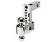 FLASH ALBM Series 2-Inch Receiver Hitch Adjustable Ball Mount with 2-Inch and 2-5/16-Inch Stainless Ball; 6-Inch Drop (Universal; Some Adaptation May Be Required)
