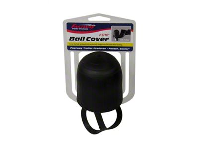 Tethered Trailer Hitch Ball Cover for 1-7/8 to 2-Inch Balls
