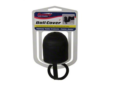 Tethered Trailer Hitch Ball Cover for 2-5/16-Inch Balls