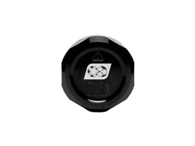 Fathouse Performance Billet Whipple Supercharger Coolant Reservoir Tank Cap; Anodized Black (15-25 F-150 w/ Whipple Supercharger)