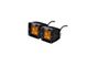 FCKLightBars P-4 3-Inch High-Output Amber LED Light Pods; Spot Beam (Universal; Some Adaptation May Be Required)