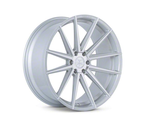 Ferrada Wheels FT1 Machine Silver 6-Lug Wheel; 24x10; 20mm Offset (04-08 F-150)