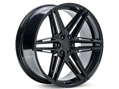 Ferrada Wheels FT4 Gloss Black 6-Lug Wheel; 22x9.5; 20mm Offset (04-08 F-150)