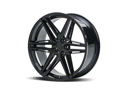 Ferrada Wheels FT4 Machine Black 6-Lug Wheel; 22x9.5; 25mm Offset (04-08 F-150)