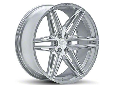 Ferrada Wheels FT4 Machine Silver 6-Lug Wheel; 24x10; 25mm Offset (04-08 F-150)