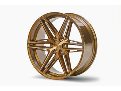 Ferrada Wheels FT4 Machine Silver 6-Lug Wheel; 22x9.5; 25mm Offset (07-13 Sierra 1500)