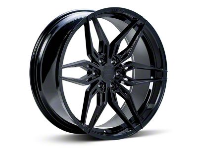 Ferrada Wheels FT5 Gloss Black 6-Lug Wheel; 22x9.5; 25mm Offset (07-13 Sierra 1500)