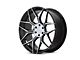 Ferrada Wheels FT3 Machine Black 6-Lug Wheel; 22x9.5; 20mm Offset (07-13 Silverado 1500)