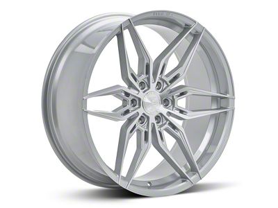 Ferrada Wheels FT5 Machine Silver 6-Lug Wheel; 24x10; 25mm Offset (14-18 Sierra 1500)