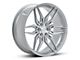 Ferrada Wheels FT5 Machine Silver 6-Lug Wheel; 24x10; 25mm Offset (14-18 Silverado 1500)