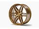 Ferrada Wheels FT4 Machine Silver 6-Lug Wheel; 22x9.5; 25mm Offset (99-06 Sierra 1500)