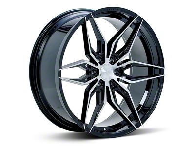 Ferrada Wheels FT5 Machine Black 6-Lug Wheel; 24x10; 25mm Offset (99-06 Sierra 1500)