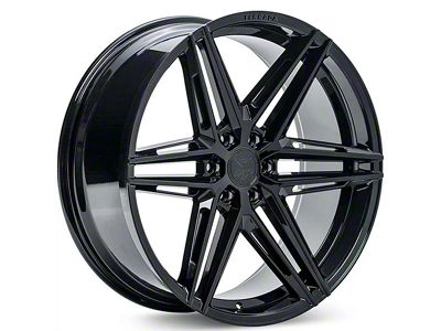Ferrada Wheels FT4 Gloss Black 6-Lug Wheel; 22x9.5; 20mm Offset (21-25 F-150)