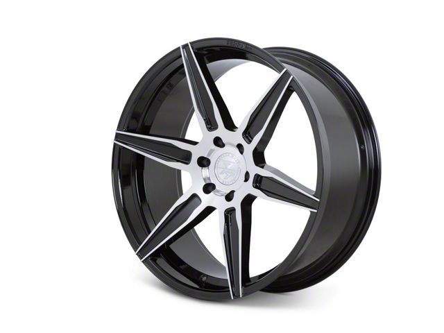 Ferrada Wheels FT2 Machine Black 6-Lug Wheel; 24x10; 30mm Offset (19-24 RAM 1500)