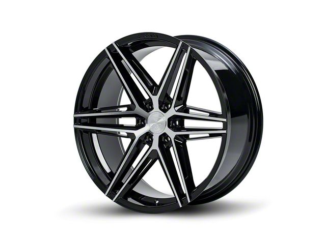 Ferrada Wheels FT4 Machine Black 6-Lug Wheel; 24x10; 25mm Offset (19-24 RAM 1500)