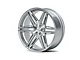 Ferrada Wheels FT4 Machine Silver 6-Lug Wheel; 22x9.5; 20mm Offset (19-24 RAM 1500)
