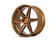 Ferrada Wheels FT2 Brushed Cobre 6-Lug Wheel; 24x10; 30mm Offset (19-24 Silverado 1500)