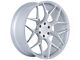 Ferrada Wheels FT3 Machine Silver 6-Lug Wheel; 22x9.5; 20mm Offset (21-24 Tahoe)
