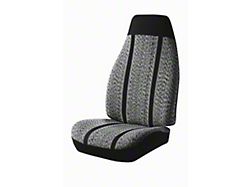 Fia Wrangler Series Front Seat Covers; Black (19-26 RAM 1500 w/ Bucket Seats)