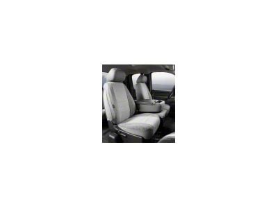 Fia Custom Fit Tweed Rear Seat Cover; Gray (15-19 Sierra 2500 HD Double Cab, Crew Cab)