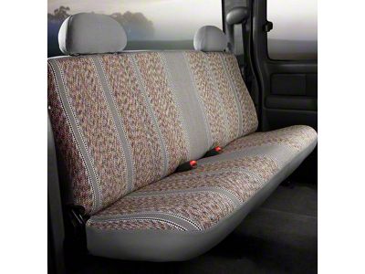 Fia Wrangler Series Front Seat Covers; Gray (20-26 Sierra 3500 HD w/ Bucket Seats)