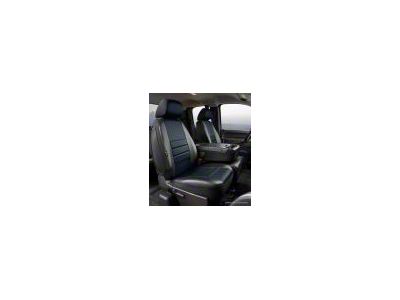 Fia Custom Fit Leatherlite Front Seat Covers; Blue (07-14 Silverado 2500 HD w/ Bucket Seats)