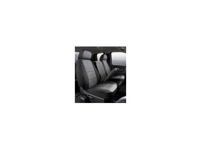 Fia Custom Fit Neoprene Front Seat Cover; Gray (07-14 Silverado 2500 HD w/ Bench Seat)