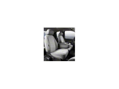 Fia Custom Fit Tweed Front Seat Covers; Gray (07-14 Silverado 2500 HD w/ Bucket Seats)