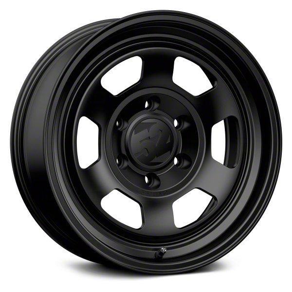 Amazon.com: Rough Country Daytona Steel Wheel Black (15x10
