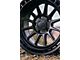 Fifteen52 Range HD Asphalt Black 6-Lug Wheel; 17x8.5; 0mm Offset (19-23 Ranger)
