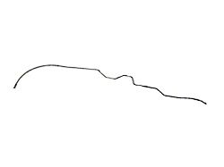 Fine Lines Fuel Line; Steel (97-99 Dakota Regular Cab)