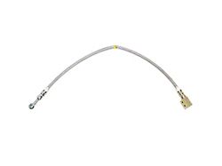 Fine Lines Braided Stainless Brake Hose Kit; Front (97-03 4WD F-150 w/ 4-Wheel Disc Brakes)