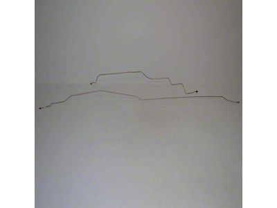 Fine Lines Intermediate Brake Line Kit; Steel (12/13/01-03 F-150 SuperCab w/ 8-Foot Bed & Rear Disc Brakes)