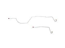 Fine Lines Rear Axle Brake Line Kit; Stainless (97-03 F-150 w/ Rear Disc Brakes)