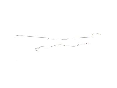 Fine Lines Intermediate Brake Line Kit; Steel (02-04 F-250 Super Duty SuperCab w/ 6-3/4-Foot Bed)