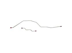 Fine Lines Rear Brake Line Kit; Stainless (99-04 F-250 Super Duty)