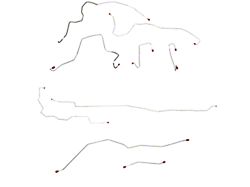 Fine Lines Complete Brake Line Kit; Stainless (2005 F-350 Super Duty)