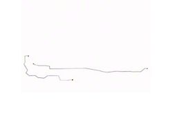 Fine Lines Intermediate Brake Line Kit; Stainless (05-07 F-350 Super Duty SuperCab w/ 6-3/4-Foot Bed)