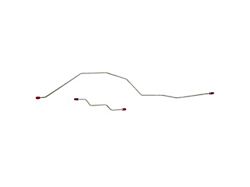 Fine Lines Rear Brake Line Kit; Stainless (99-04 F-350 Super Duty)
